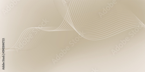 White background with elegant and luxurious golden lines. Premium curve background. vector background eps10
