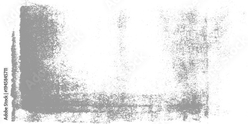 Gray textured distressed background with scattered dots and rough edges