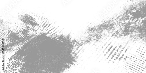 Grayscale abstract textured background with scattered dots and diagonal lines monochrome
