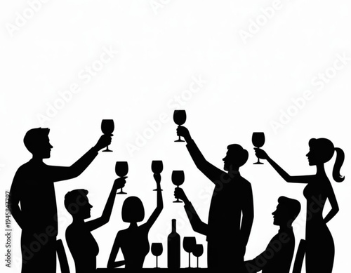 Group of people raising their hands in a celebratory or supportive gesture