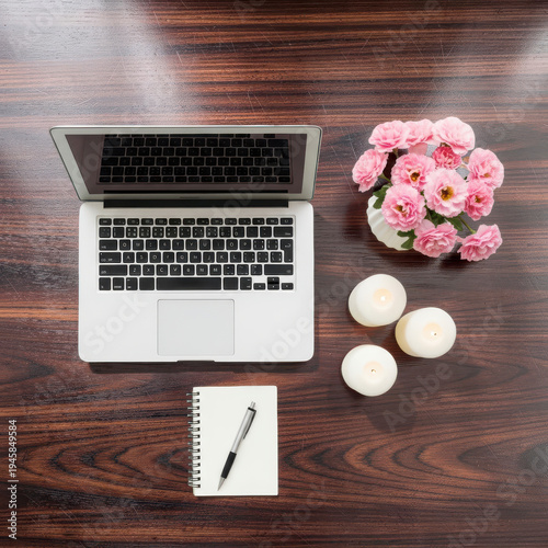 Modern Laptop Computer for Digital Work and Communication
