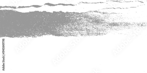 Textured gray horizontal band with rough edges against white background