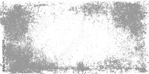 Wallpaper Mural Grungy distressed grey and white speckled texture background with rough edges grunge Torontodigital.ca