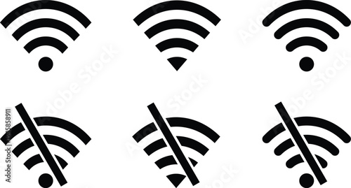 Wi-Fi Connectivity Icons