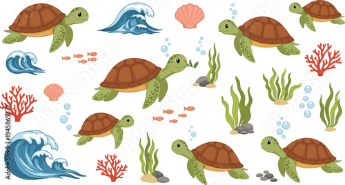 Global warming and climate change icon set featuring melting glaciers rising temperatures industrial pollution deforestation and environmental conservation