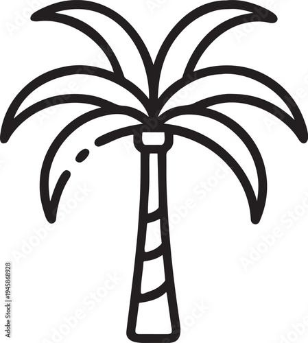 Tribal style vector illustration featuring an abstract floral pattern and decorative nature ornament design with intricate black art elements suitable for a tattoo icon or spring symbol