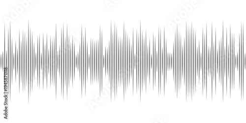 Futuristic Music equalizer wave pattern, dotted audio signal visualization, digital radio sound spectrum concept, glowing tech line design. background design