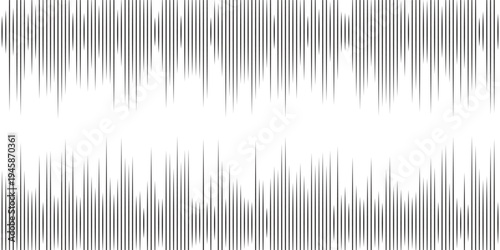 Elegant sound wave equalizer element, dotted music signal pattern, digital voice assistant visualization, modern audio spectrum pattern. vector creative background