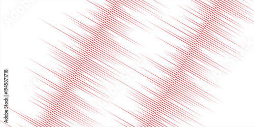 Creative red audio spectrum background, dotted soundwave equalizer pattern, glowing digital music signal lines. vector creative background