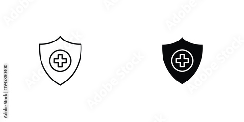 Immune guard icon graphic design vector symbols. Best for Graphics