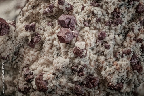 Native copper crystals from Altai Krai macro field of view 15 mm for education and scientific research geological sample