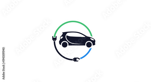 Electric car charging vehicle.