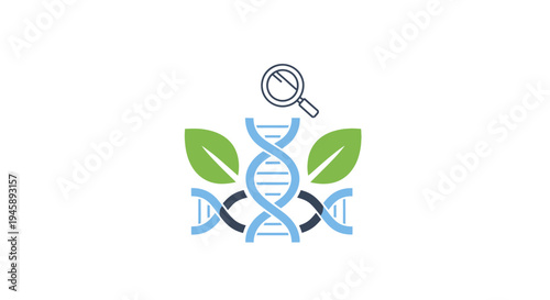 Genetic Engineering DNA Helix Structure.