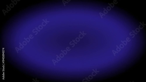 Abstract Shadow Pulse Frame '96 modern minimal light modulation study, smooth black-to-deep-indigo gradient background with a soft oval vignette forming at center, barely visible rhythmic
