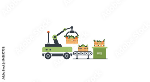 Green recycling truck collecting recyclables.