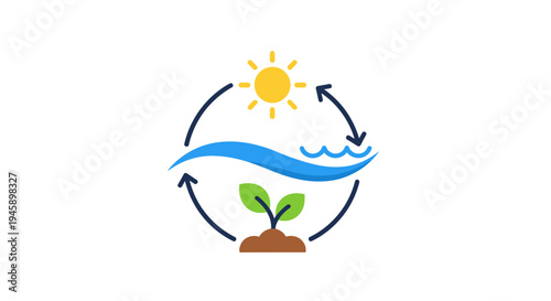 Green Plant Growing in Brown Soil.