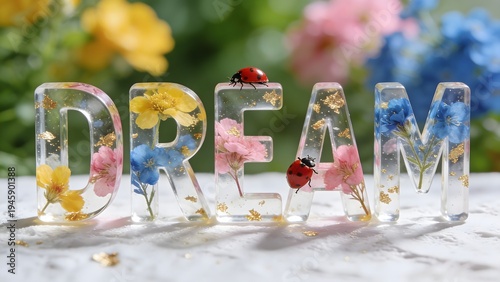 Beautiful clear resin 