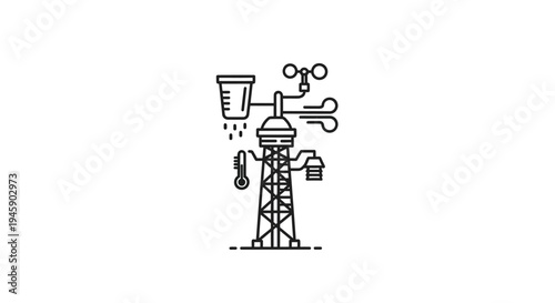 Industrial equipment oil derrick machinery.