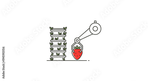 Industrial robotic arm lifting hot metal.