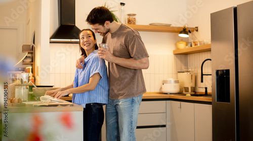 Couple enjoys time together...