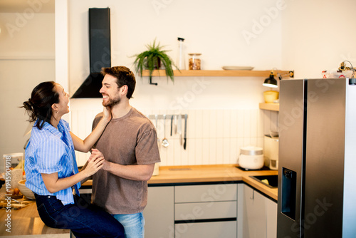 Couple enjoys time together...