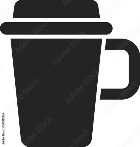 Dynamic Black and White Galloping Horse Vector Silhouette Illustration with Flowing Mane and Tail Isolated on White Background for Logo Design