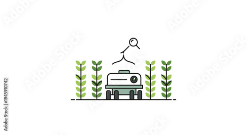 Person standing next to a campervan.