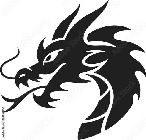 Elegant Minimalist Beauty Vector Silhouette of a Woman with Updo Hairstyle for Hair Salon Branding and Modern Fashion Graphics