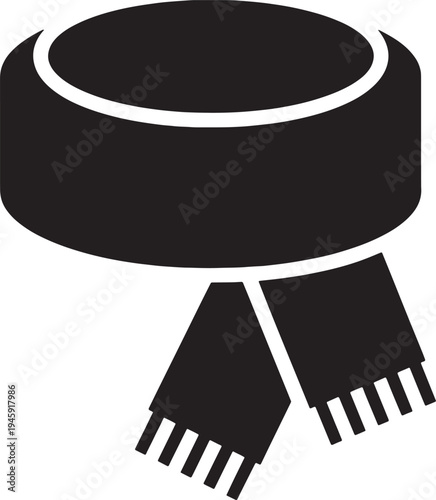 Simple icon of a hard disk drive storage device