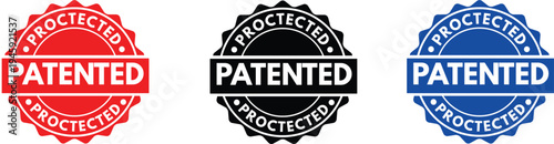 Patented Stamps with Gear Design