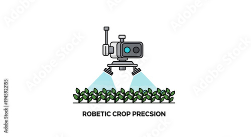 Robotic Farming Precision Agriculture Machine.