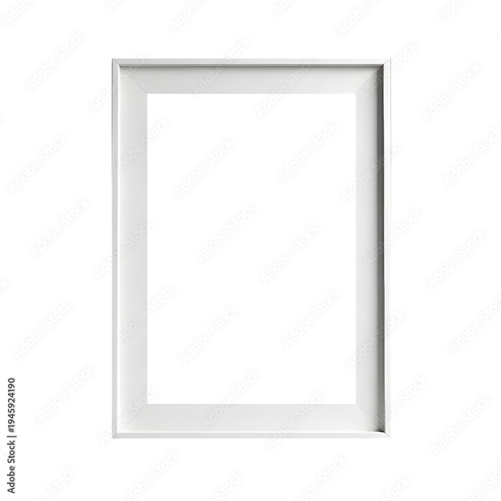 Fototapeta premium blank photo frame transparent background