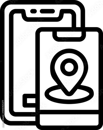 placeholder line icon. Clean and minimalist vector icon for websites, mobile apps, presentations, and logos. Fully scalable and customizable for any project.