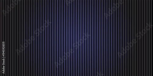 Abstract Dark Blue and Black Vertical Striped Lines Gradient Background Vector Illustration for Modern Digital Design and Technology Concepts