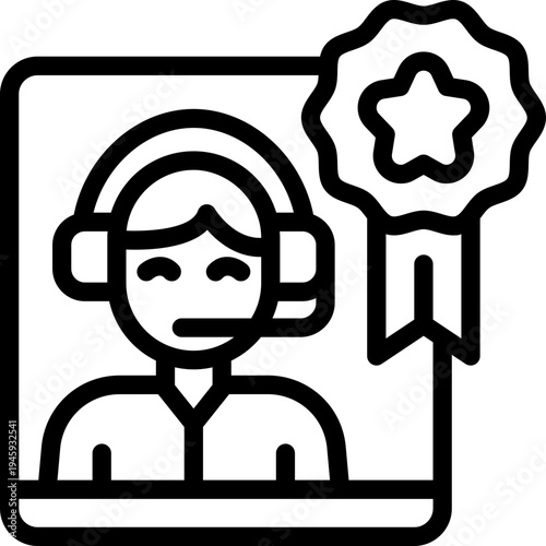 benefit line icon. Clean and minimalist vector icon for websites, mobile apps, presentations, and logos. Fully scalable and customizable for any project.