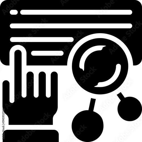 interactive glyph icon. Strong and solid vector icon for websites, mobile interfaces, presentations, and visual branding. High quality and easy to edit.