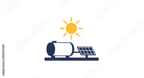 Solar Water Heater System Renewable Energy.