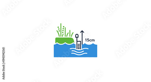 Water Level Indicator Device Meter.