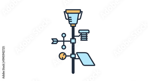 Weather Station Forecast Instrument Device.