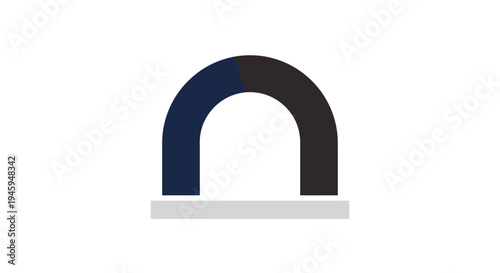 Magnetic Horseshoe Shaped Metal Object.