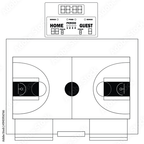 Hand draw strategy game, American football tactics, sketched gruge black marker, isolated on white backgroud, clipping path, design elements 