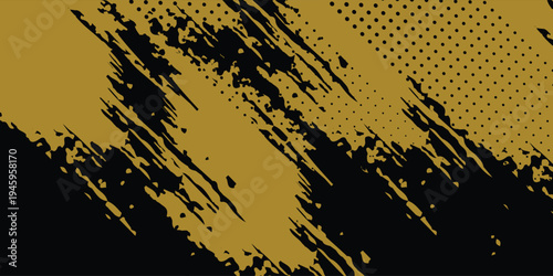 Sports background design with abstract modern template. Vector illustration of sport players in different activities. football, basketball, baseball, tennis, rugby, bicycling. yellow black background