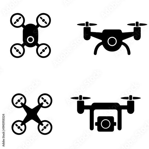 Drones flying in the air surveillance technology concept,Multiple drones flying in the air modern aerial technology,Drone fleet flying in the sky advanced aviation innovation