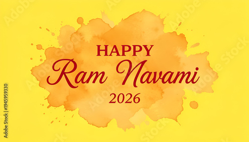 Happy ram navami 2026 festival celebration background