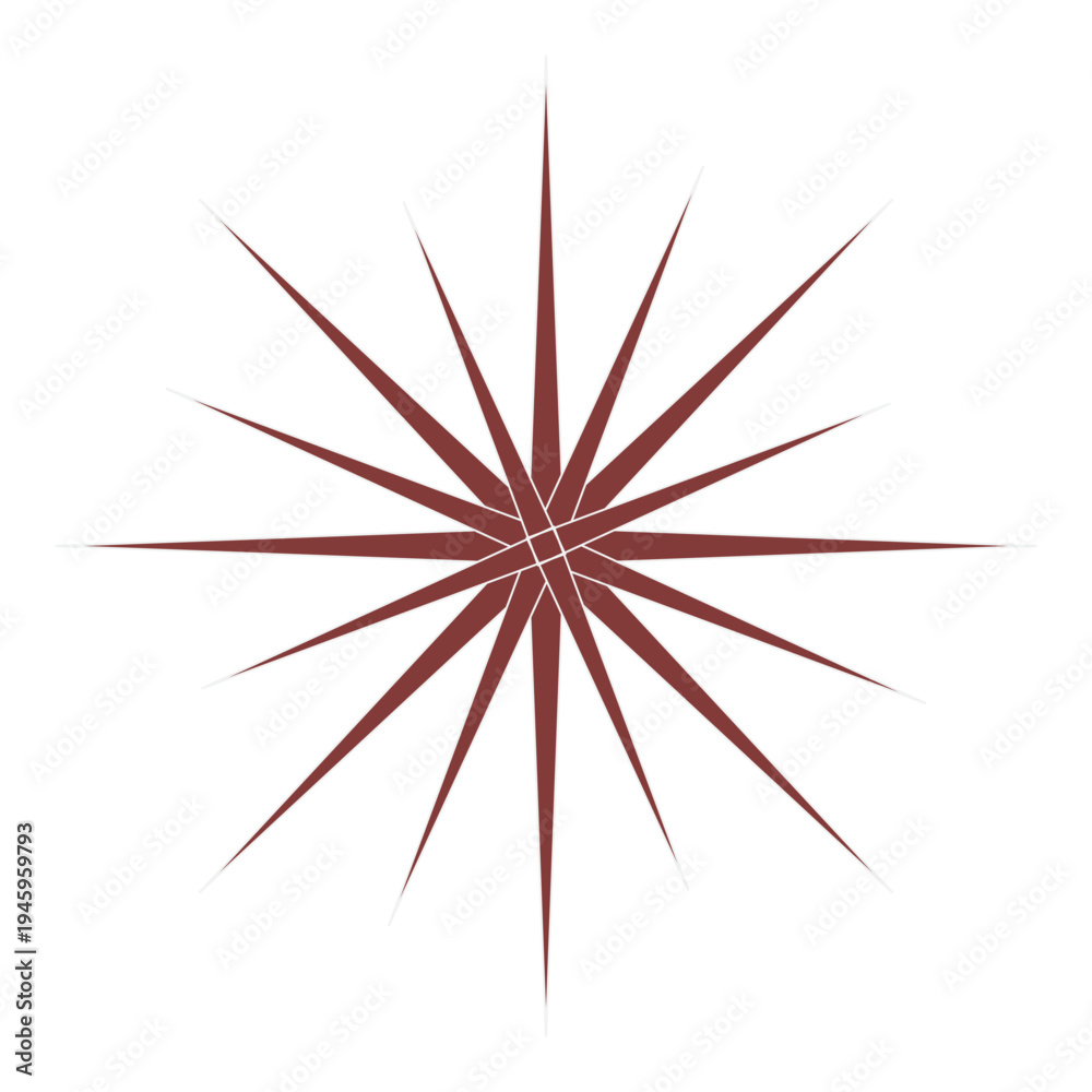 Fototapeta premium cosmic star shape