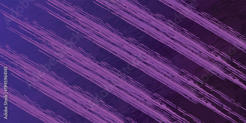 Abstract sports background with blue and purple strokes and gradients. Dynamic banner or poster design. Vector illustration