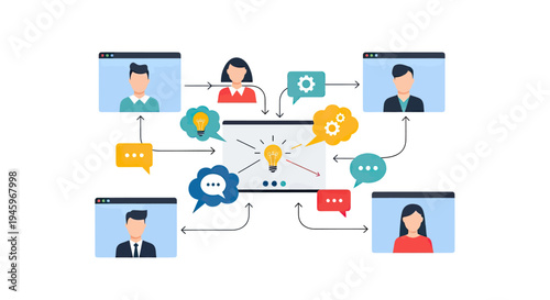 Remote Work Brainstorming Fostering Innovation Through Virtual Team Collaboration