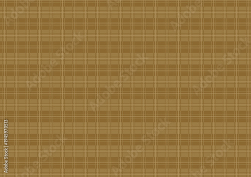 黄色のチェックの模様のイラスト
