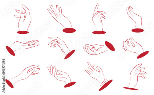 Detailed vector illustration of foot reflexology zones and massage points, ideal for wellness, healthcare, and educational materials with clear, professional line art.