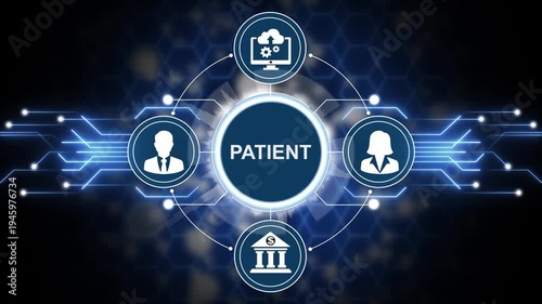 Concept of patient care, safety, experience and satisfaction. Medical client centred. Medicine customer focus. Healthcare client-oriented